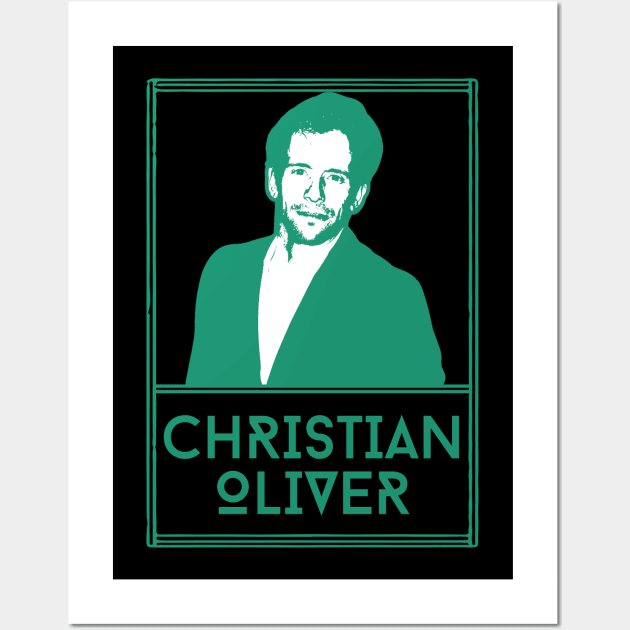 Christian oliver\\retro fan artwork Wall Art by MisterPumpkin